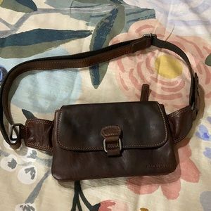 Jack Georges leather Fanny pack